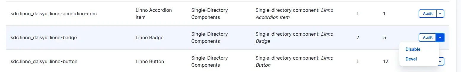 A screenshot showing if sdc is enabled