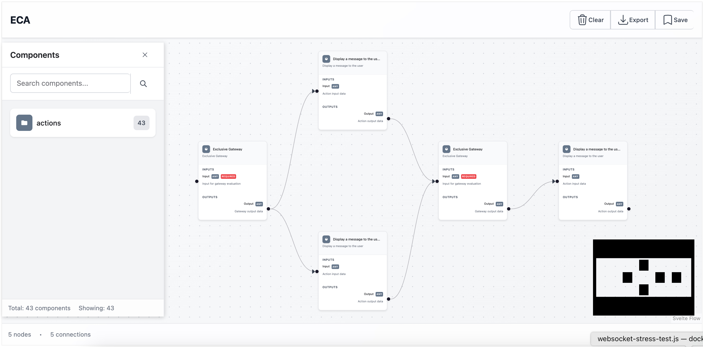 FlowDrop UI version of ECA