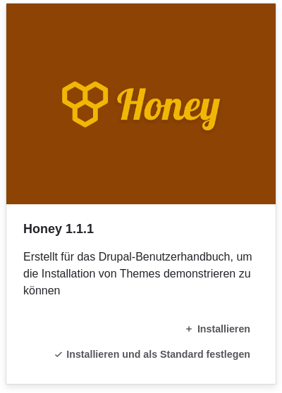 Uninstalled themes on Appearance page